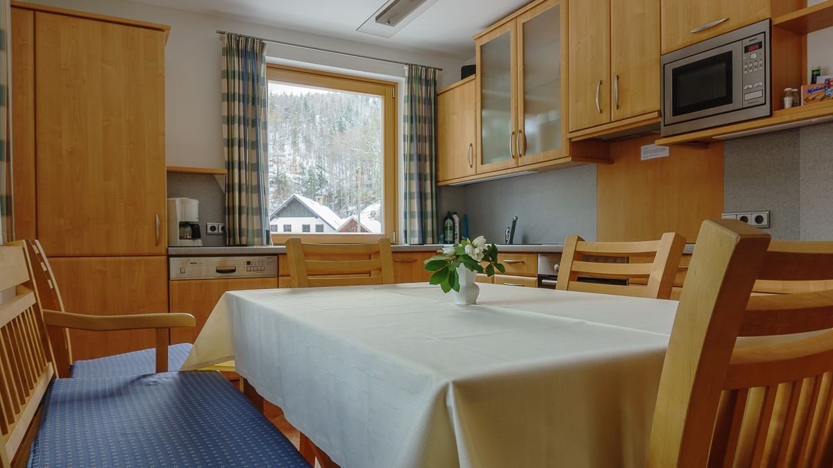 Schlafzimmer – Super-Size-Appartement (80 m²), Pension Wanderruh in Grünau im Almtal