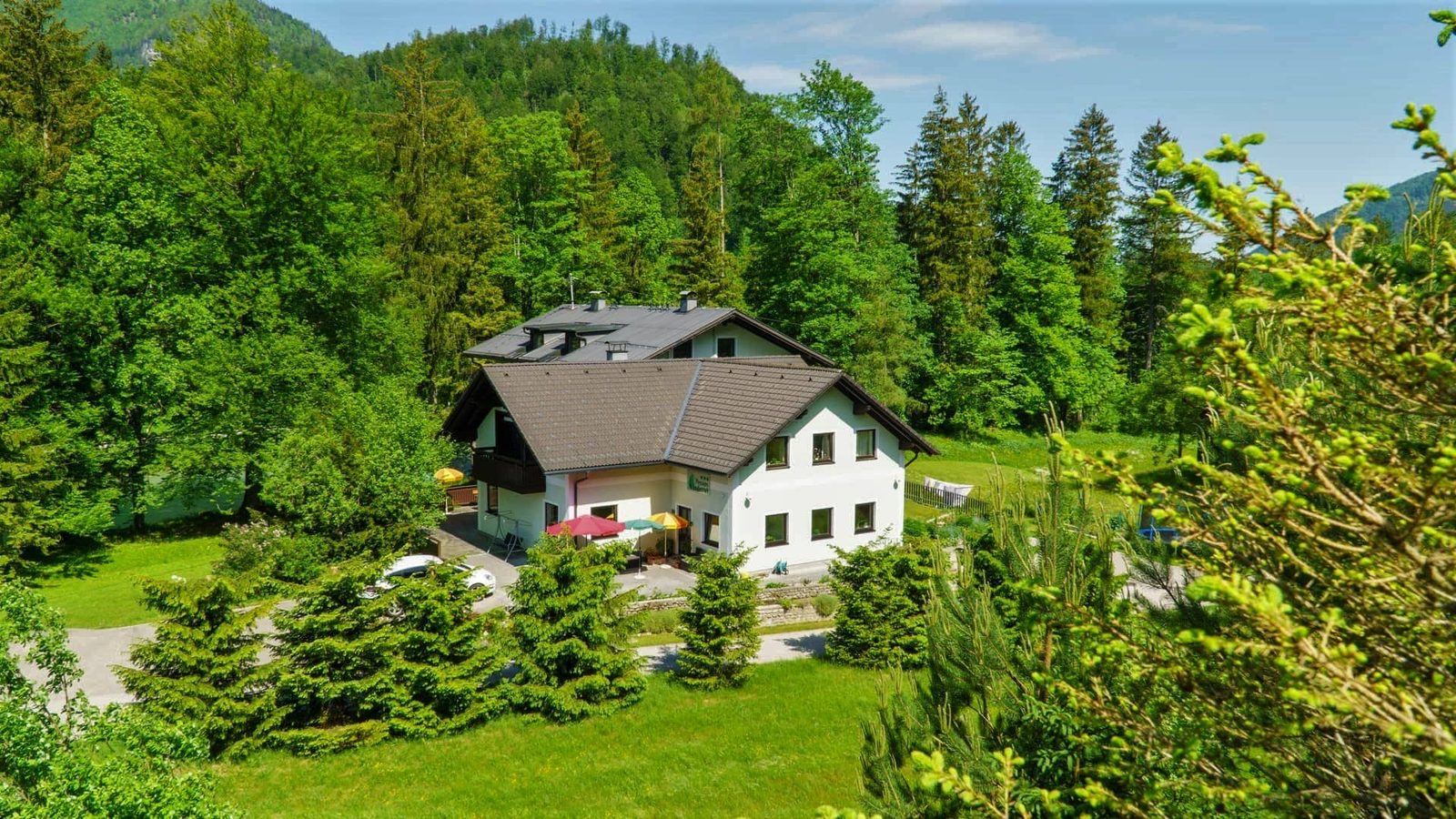 Pension Wanderruh am Almfluss in Grünau im Almtal