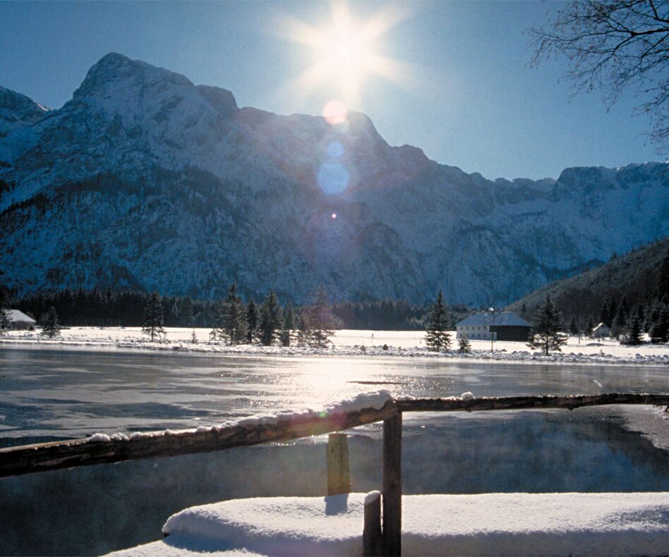Almsee im Winter
