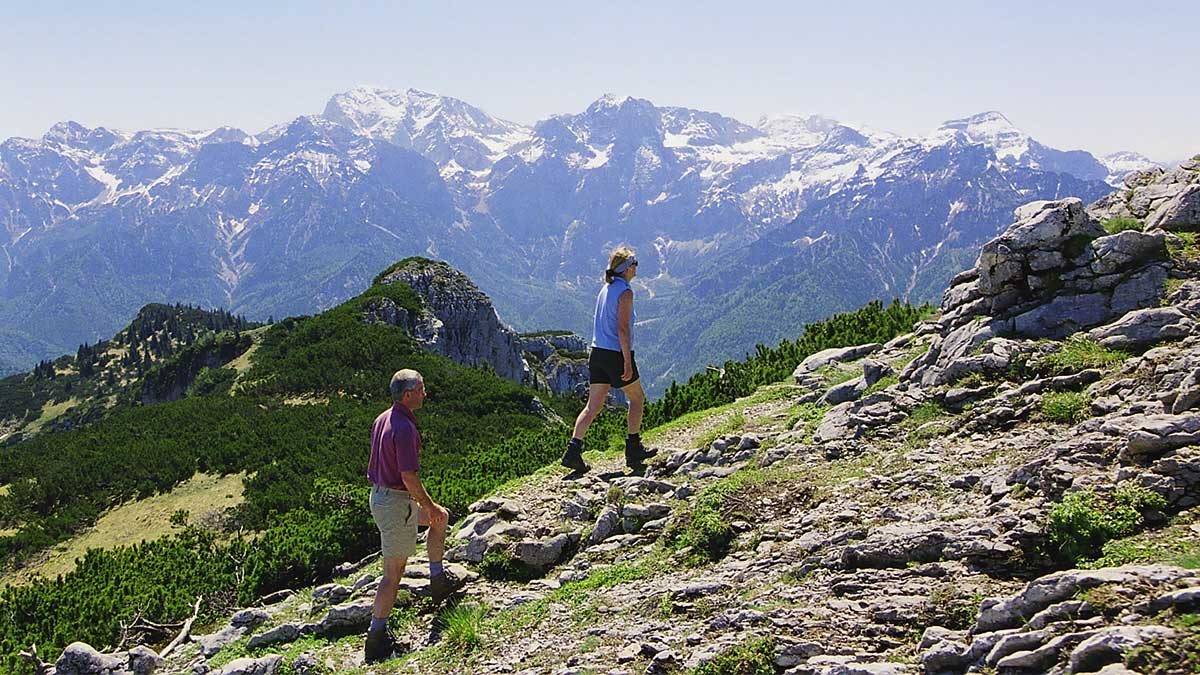 Bergwandern im Almtal