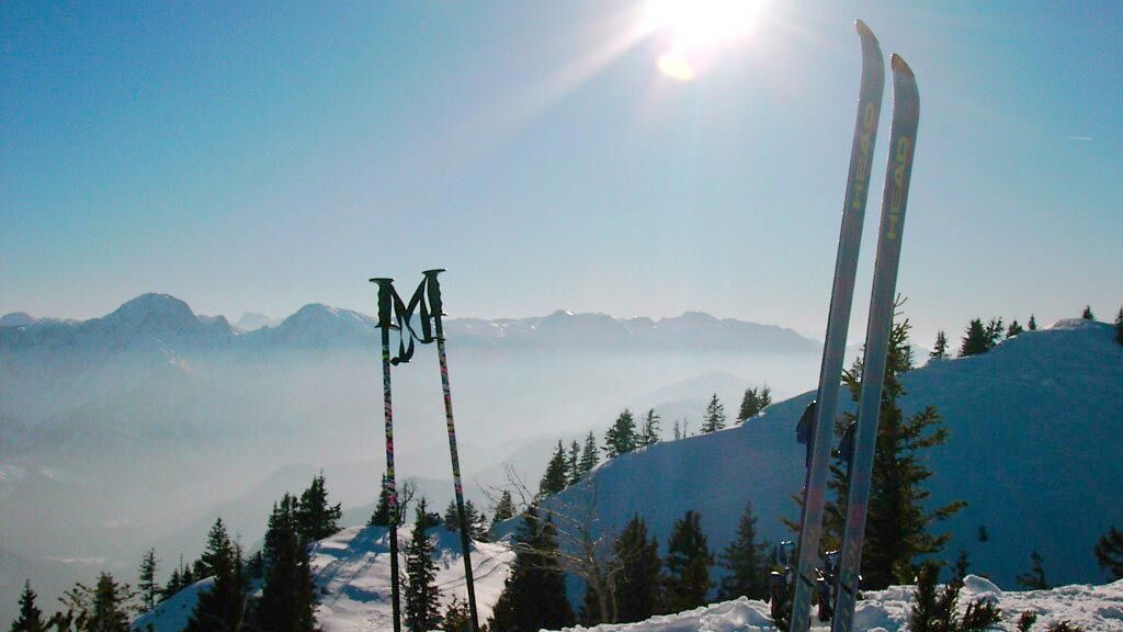Panoramablick rund um die Pension Wanderruh